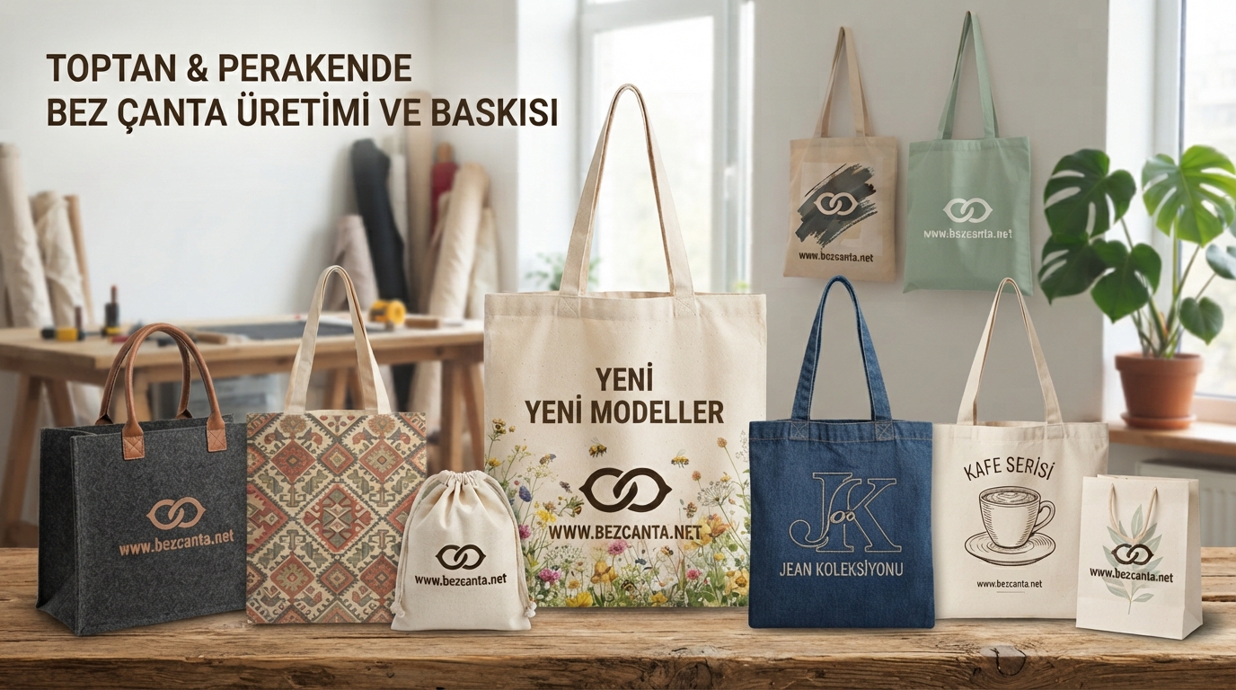 Özel Tasarım Bez Çanta Modelleri